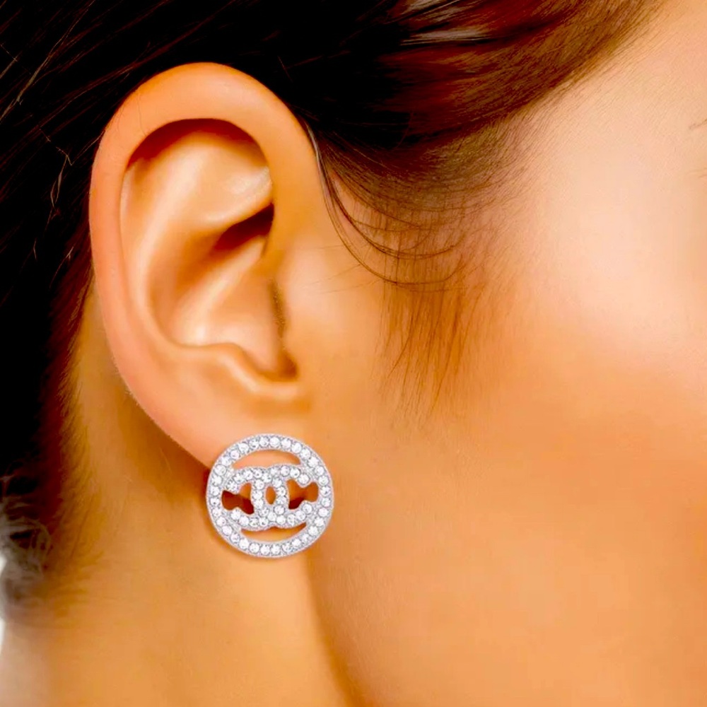 Double C earrings